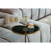 Richmond Bijzettafel 'Love' 41 x 34cm Brushed Gold - ThatLyfeStyle