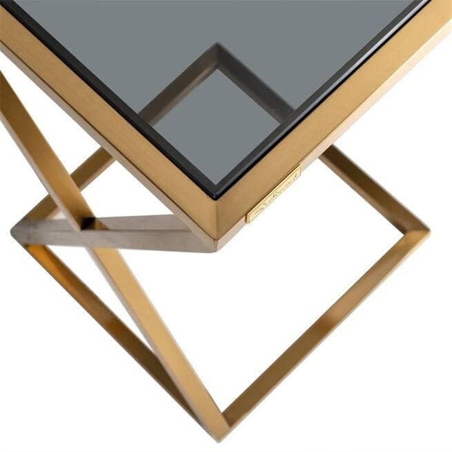 Richmond Laptoptafel 'Paramount' goud - ThatLyfeStyle