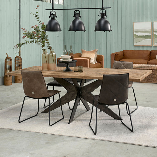 Rivièra Maison Eettafel Falcon Crest 230 x 100cm - Hout - ThatLyfeStyle