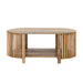 Bloomingville Salontafel Sali Mangohout 100 x 61cm - Naturel - Ovaal