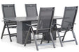 Hartman Royal Club/Graniet 180 cm dining tuinset 5-delig