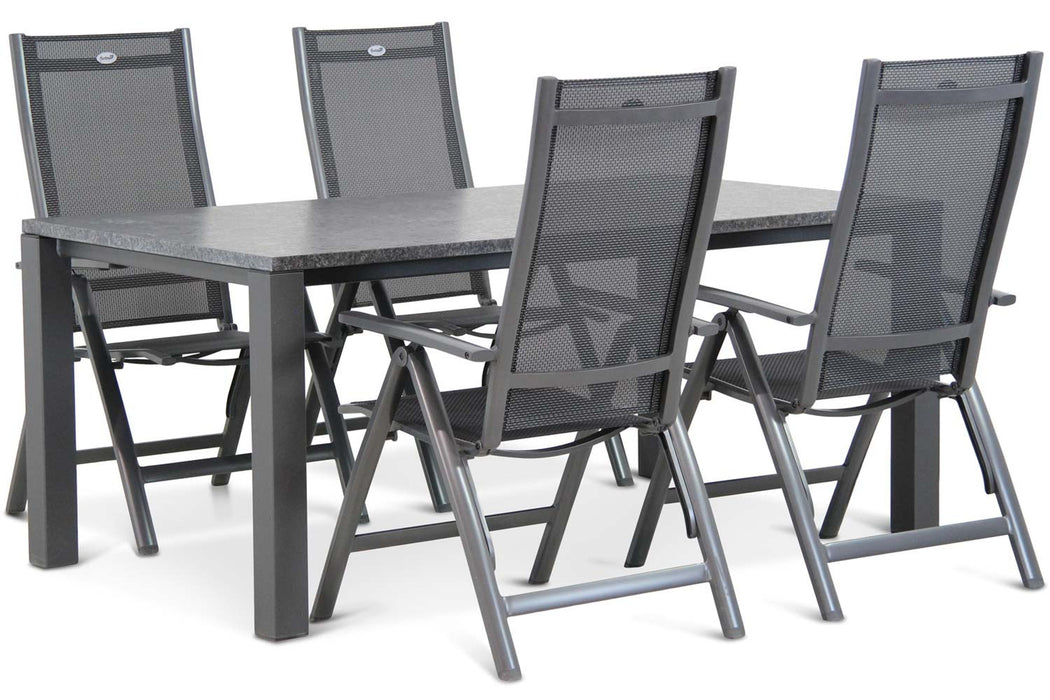 Hartman Royal Club/Munster 180 cm dining tuinset 5-delig