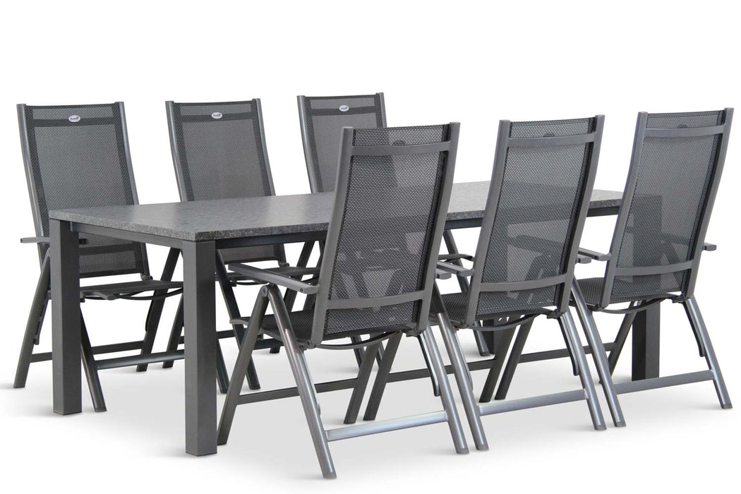 Hartman Royal Club/Munster 220 cm dining tuinset 7-delig