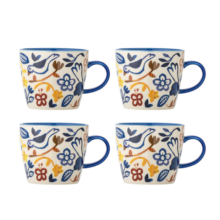 Bloomingville Mok Figuria Set van 4 stuks - Multi