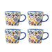 Bloomingville Mok Figuria Set van 4 stuks - Multi