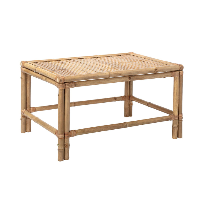 Bloomingville Loungetafel Sole Bamboe, 90 x 60cm - Naturel