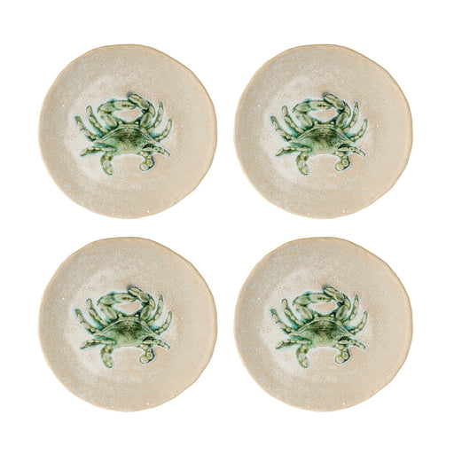 Bloomingville Bord Hadden Krab, Set van 4 stuks - Groen - ThatLyfeStyle