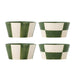 Bloomingville Schaal Floki Set van 4 stuks, 14cm - Groen