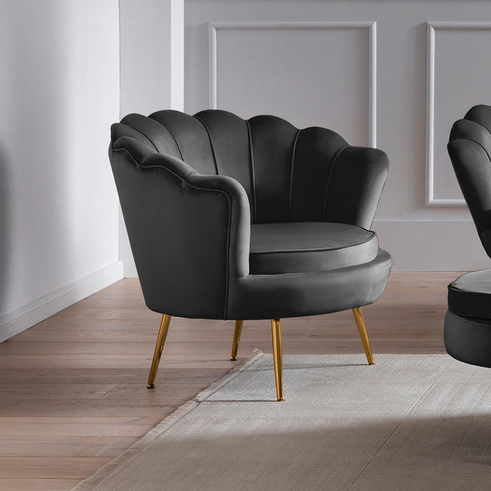 Artistiq Fauteuil Lizzy, Velvet - Zwart