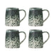 Bloomingville Mok Winnie Set van 4 stuks - Groen