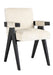 Richmond Eetkamerstoel Cooper Chenille - Wit