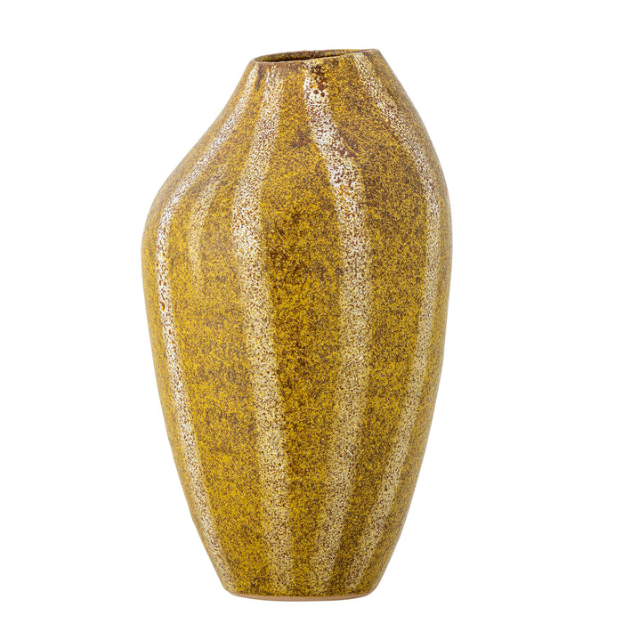 Bloomingville Vaas Abella 35cm hoog - Geel