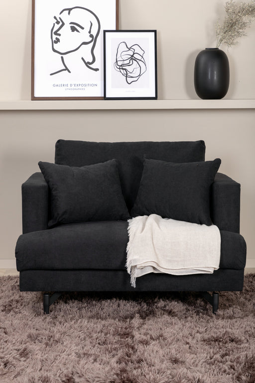 Nohr Fauteuil Tamora - Zwart - ThatLyfeStyle