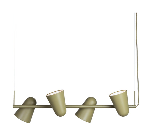 its about RoMi Hanglamp Salamanca 80cm - Olijfgroen