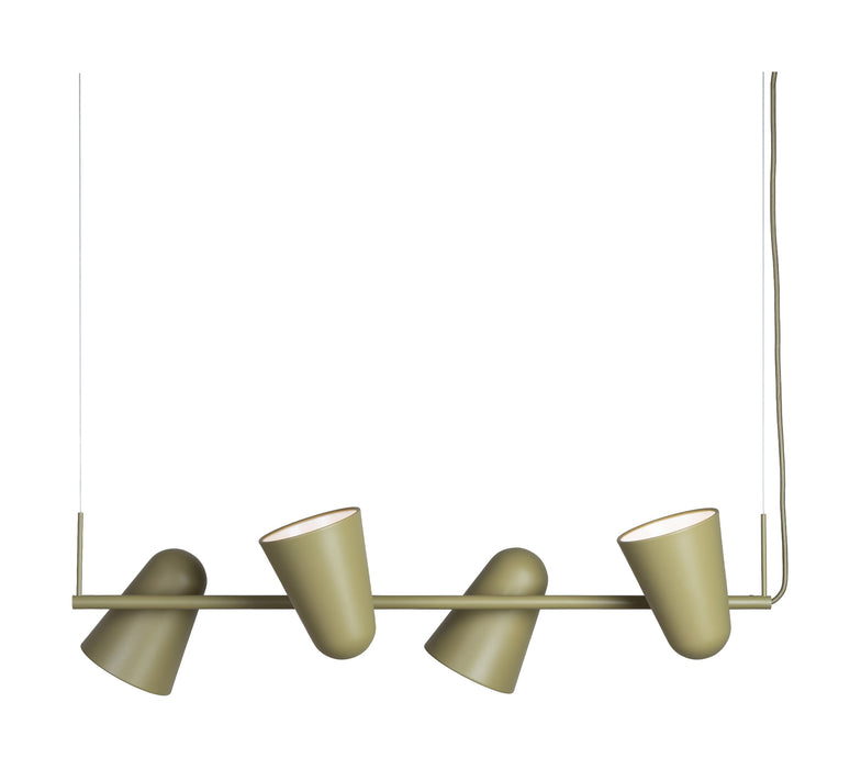 its about RoMi Hanglamp Salamanca 80cm - Olijfgroen