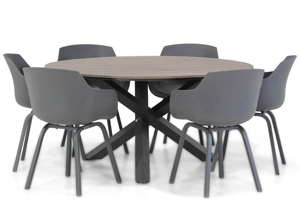 Lifestyle Salina/Ancona 150 cm dining tuinset 7-delig - 12094