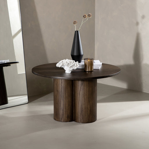Nohr Ronde Salontafel Anh 80cm - Mokka - Japandi - ThatLyfeStyle