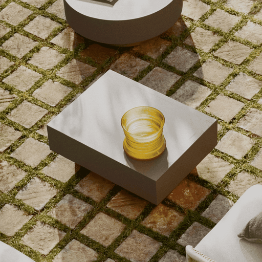 Kave Home Outdoor Salontafel Rustella 80 x 60cm - Bruin - ThatLyfeStyle
