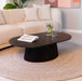 Sohome Ovale Salontafel Olav Mangohout, 120 x 70cm - Walnoot - Ovaal - Japandi - ThatLyfeStyle