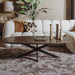 Tower Living Deens Ovale Salontafel San Marino Eiken, 135 x 75cm - Bruin - Ovaal