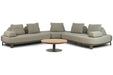 4 Seasons Outdoor Santorini/Salerno 80 cm hoek loungeset 4-delig