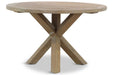 Garden Collections Sand City rond dining tuintafel 120 cm
