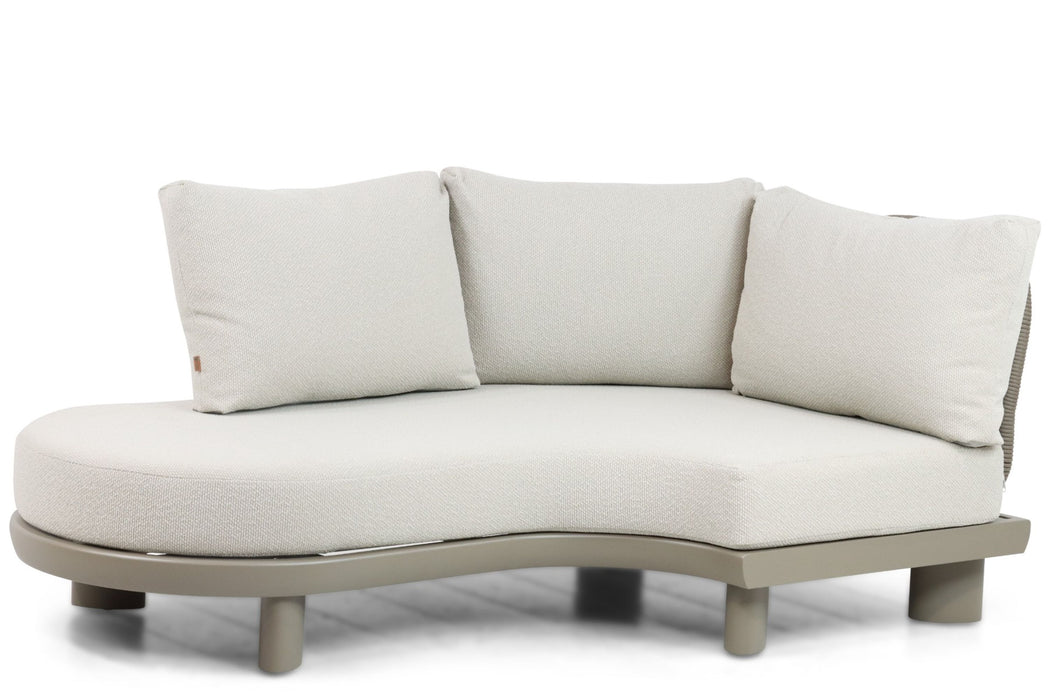 Santika Guss hoek/sofa module rechts organisch