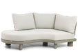 Santika Guss hoek/sofa module rechts organisch