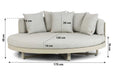 Santika Lakeview daybed