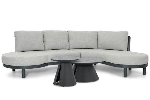 Santika Nanda/Cayora 50/80 cm organisch loungeset 4-delig - 26053