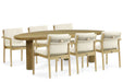 Santika Suka/Leafline 240 cm dining tuinset 7-delig - 22981