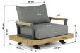 Santika Supreme lounge tuinstoel - 22649