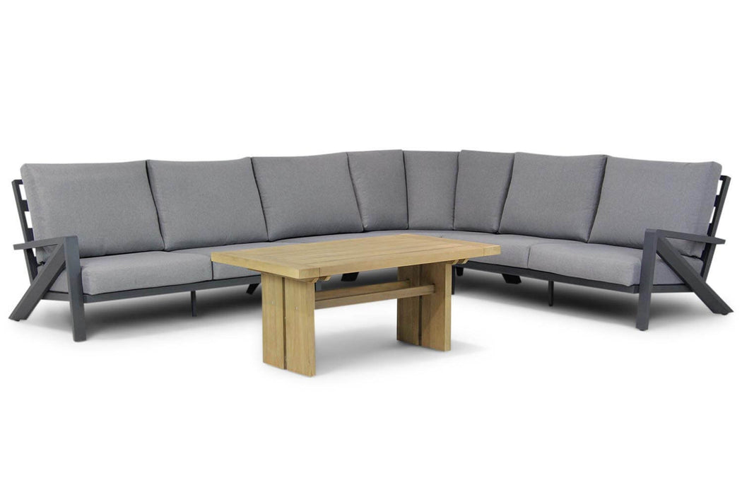Santika Cinta/Brighton 140 cm dining loungeset 5-delig