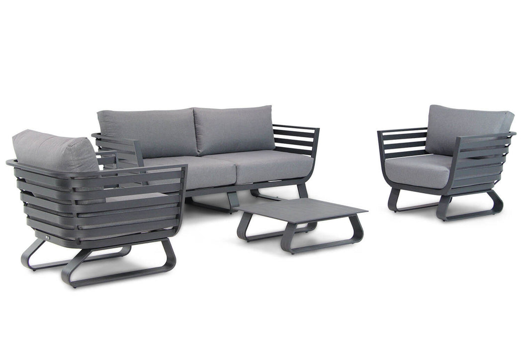 Santika Sovita stoel-bank loungeset 4-delig - 13919