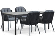 Santika Tendenza/Como 180 cm dining tuinset 5-delig - 21465