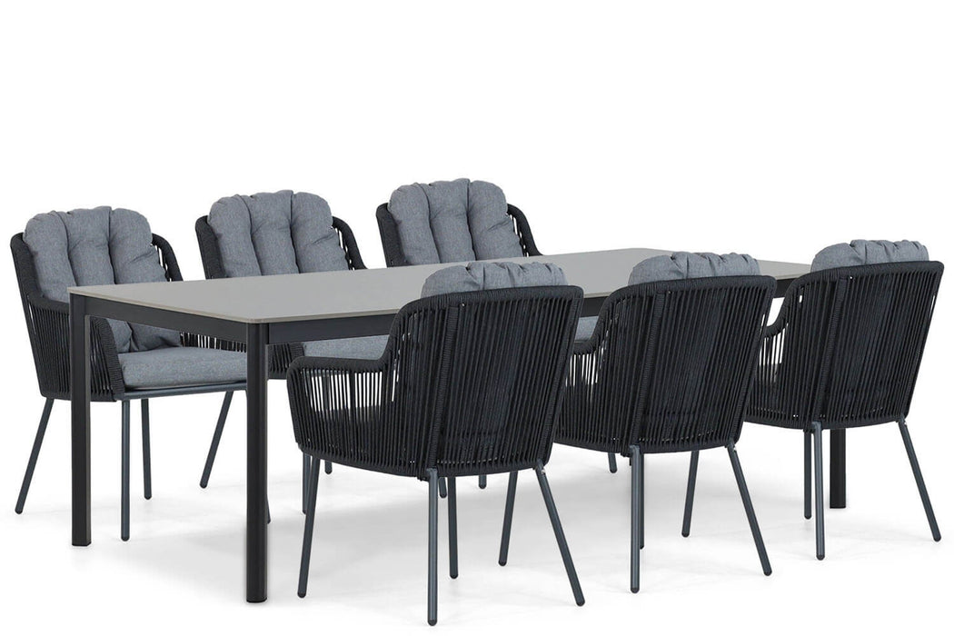 Santika Tendenza/Como 220 cm dining tuinset 7-delig - 21466