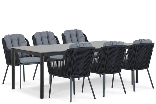 Santika Tendenza/Como 220 cm dining tuinset 7-delig - 21466