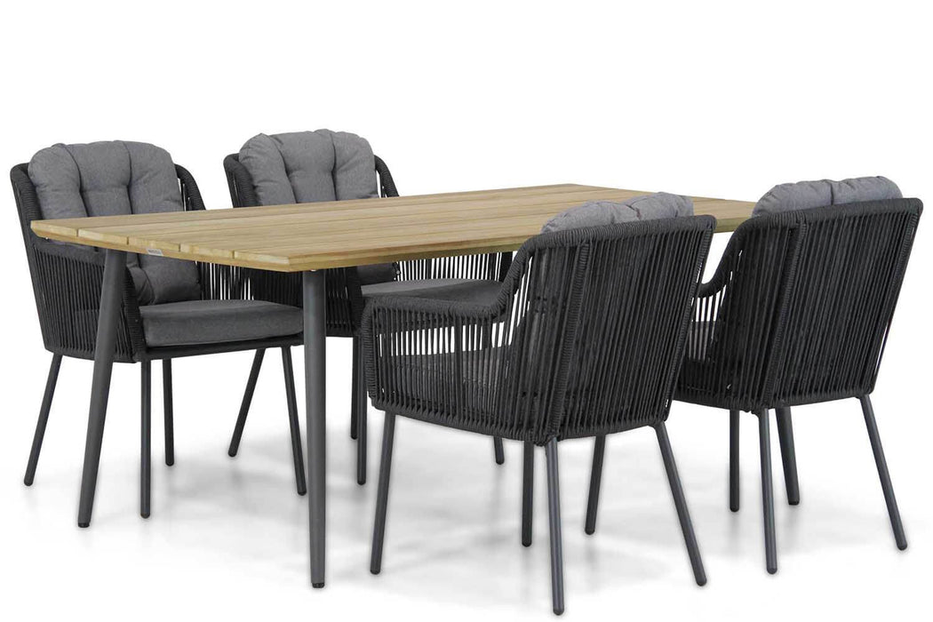 Santika Tendenza/Montana 180 cm dining tuinset 5-delig - 17587