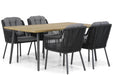 Santika Tendenza/Montana 180 cm dining tuinset 5-delig - 17587