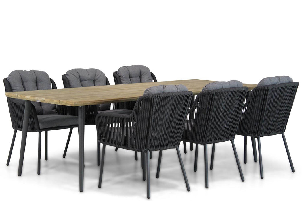 Santika Tendenza/Montana 240 cm dining tuinset 7-delig