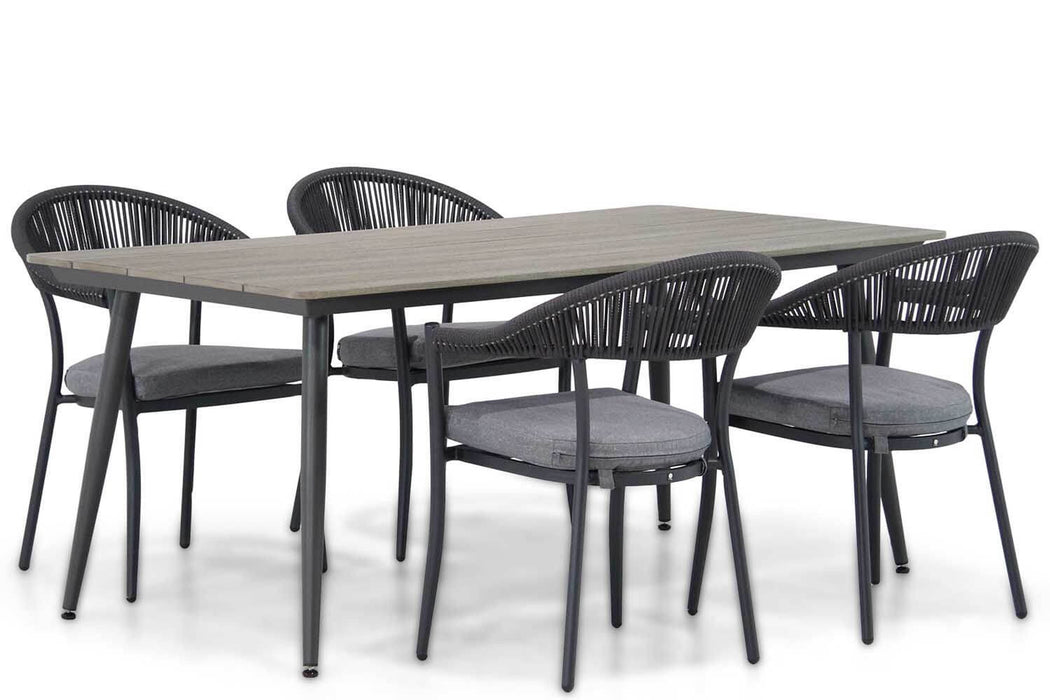 Santika Vivian/Matale 180 cm dining tuinset 5-delig