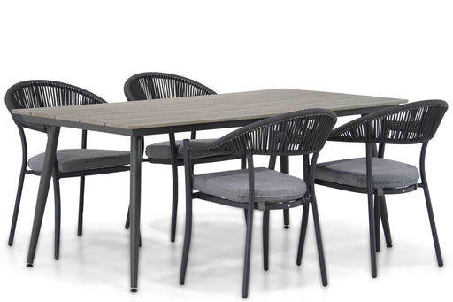 Santika Vivian/Matale 180 cm dining tuinset 5-delig