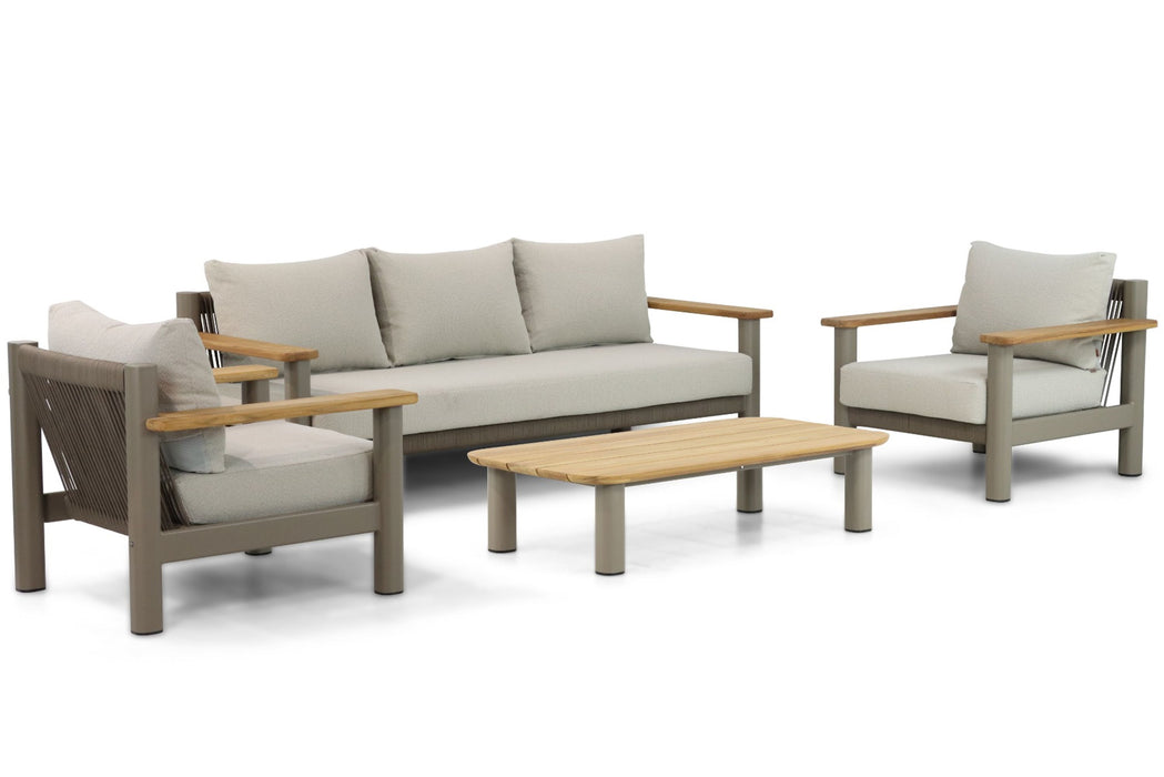 Santika Yolano stoel-bank loungeset 4-delig