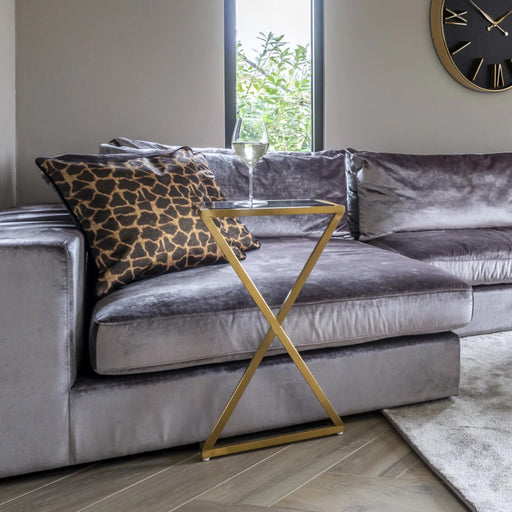 Richmond Laptoptafel Paramount - Goud - Vierkant