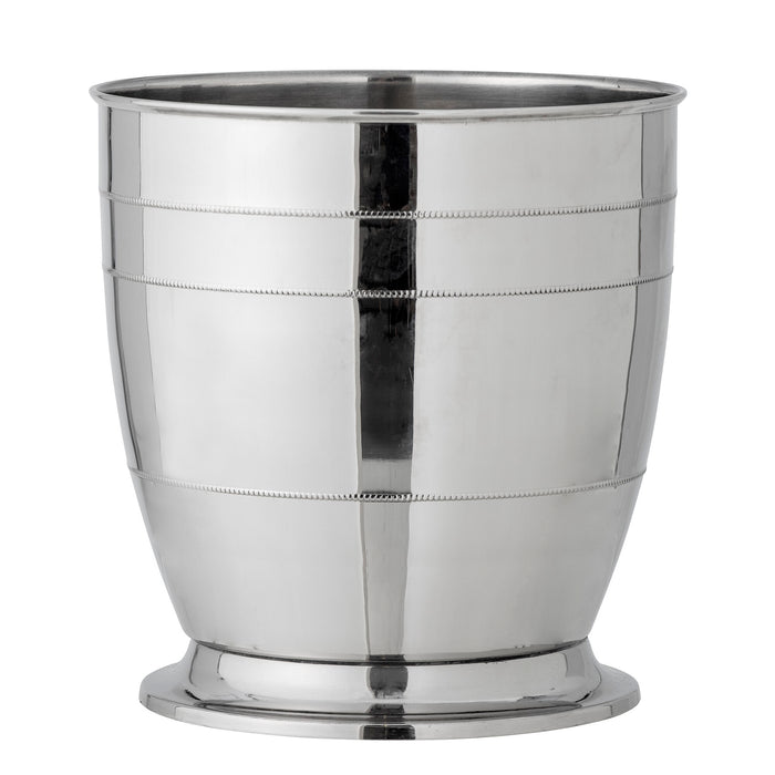 Bloomingville Wijnkoeler Juliah 25cm hoog - Zilver