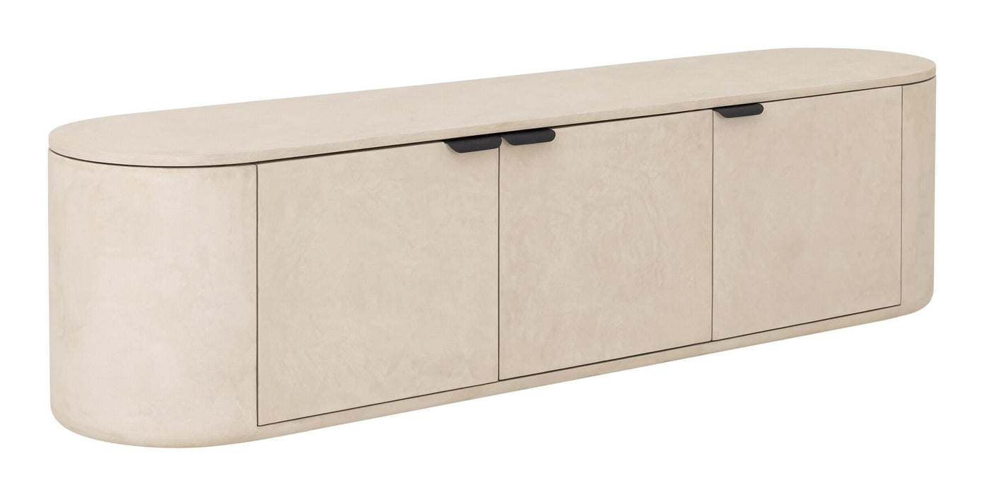 DTP Home Zwevend TV-meubel Scala Mortex, 170cm - Sand