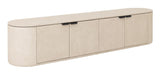 DTP Home Zwevend TV-meubel Scala Mortex, 200cm - Sand