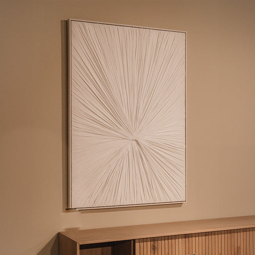 By-Boo Wanddecoratie Seren 143 x 103cm - Wit