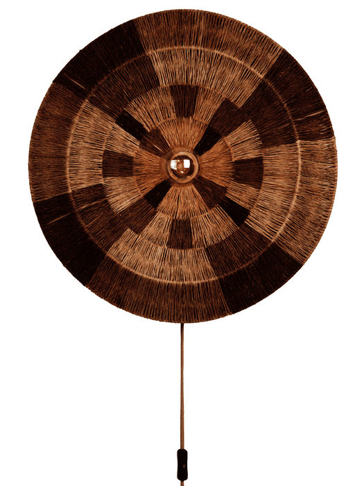 GOOD&MOJO Wandlamp Serengeti Jute, 60cm - Naturel/Bruin