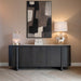 Richmond Dressoir Langford Marmerlook en eiken, 200cm - Bruin